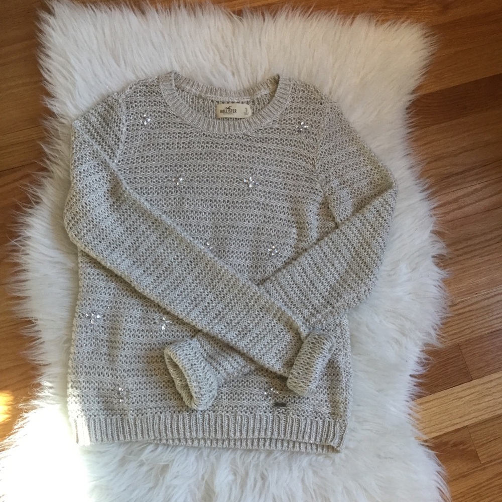 Hollister embellished sweater